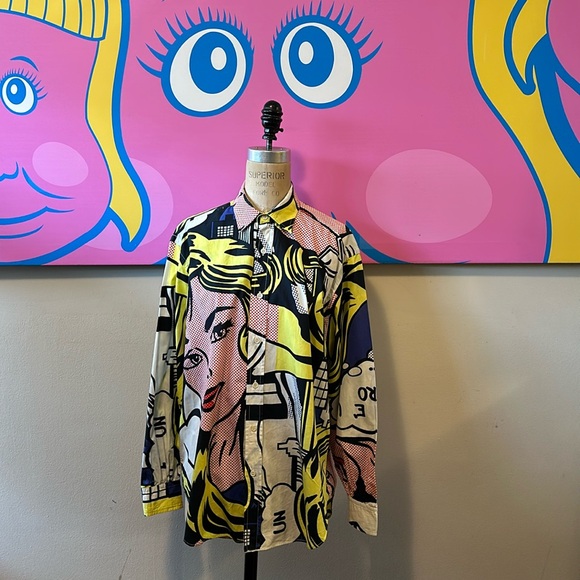 Moschino Roy Lichtenstein Men’s Shirt